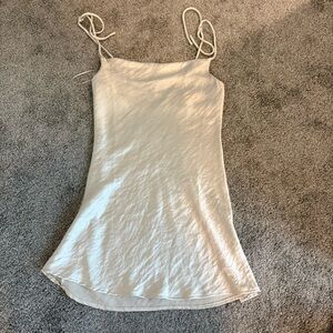 Slip Satin Cami Dress in Ivory